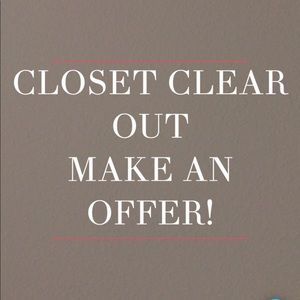 Accepting all reasonable offers!